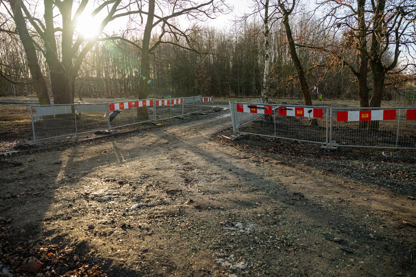 Droga dla pieszych i rowerów przy ulicy Koziej na Maślicach nabiera kształtu
